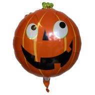 Halloween Græskar folie ballon 18 tommer